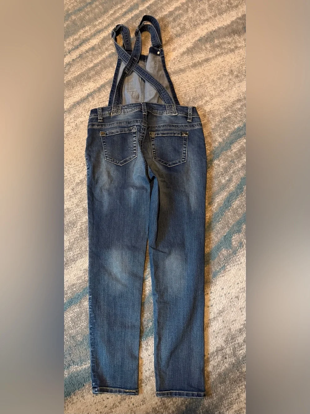 Wallflower Size M Blue Women’s Denim Overalls
